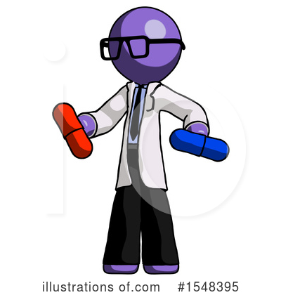 Royalty-Free (RF) Purple Design Mascot Clipart Illustration by Leo Blanchette - Stock Sample #1548395