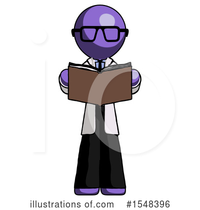 Royalty-Free (RF) Purple Design Mascot Clipart Illustration by Leo Blanchette - Stock Sample #1548396