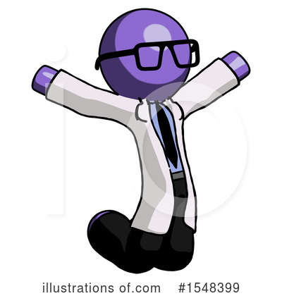 Royalty-Free (RF) Purple Design Mascot Clipart Illustration by Leo Blanchette - Stock Sample #1548399