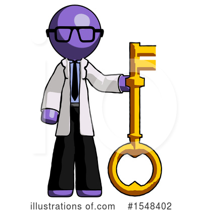 Royalty-Free (RF) Purple Design Mascot Clipart Illustration by Leo Blanchette - Stock Sample #1548402