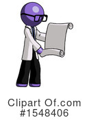 Purple Design Mascot Clipart #1548406 by Leo Blanchette