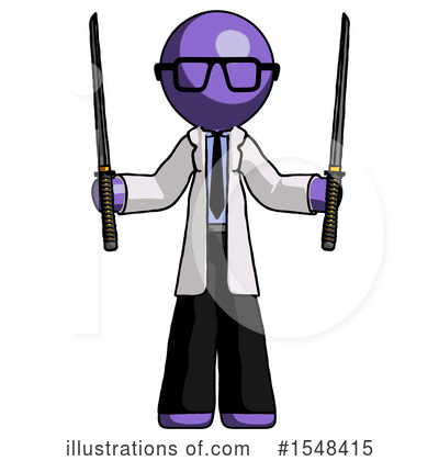 Royalty-Free (RF) Purple Design Mascot Clipart Illustration by Leo Blanchette - Stock Sample #1548415
