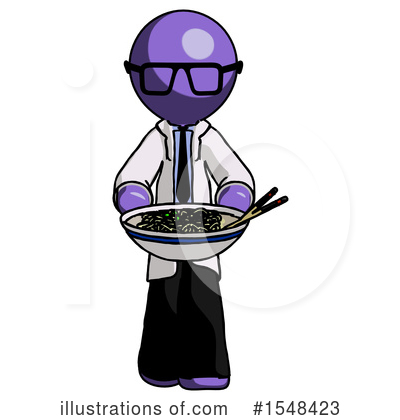 Royalty-Free (RF) Purple Design Mascot Clipart Illustration by Leo Blanchette - Stock Sample #1548423