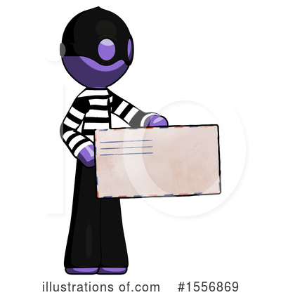 Royalty-Free (RF) Purple Design Mascot Clipart Illustration by Leo Blanchette - Stock Sample #1556869