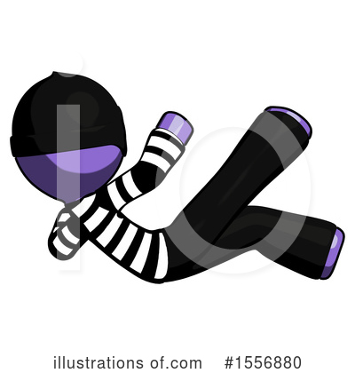 Royalty-Free (RF) Purple Design Mascot Clipart Illustration by Leo Blanchette - Stock Sample #1556880