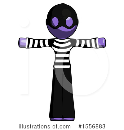 Royalty-Free (RF) Purple Design Mascot Clipart Illustration by Leo Blanchette - Stock Sample #1556883