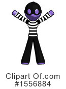 Purple Design Mascot Clipart #1556884 by Leo Blanchette