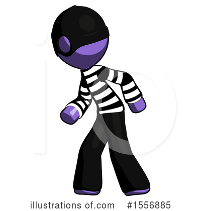 Royalty-Free (RF) Purple Design Mascot Clipart Illustration by Leo Blanchette - Stock Sample #1556885