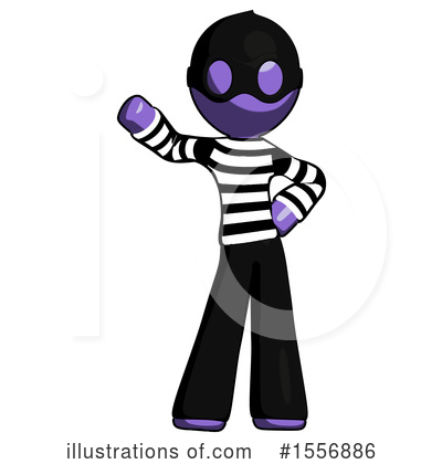 Royalty-Free (RF) Purple Design Mascot Clipart Illustration by Leo Blanchette - Stock Sample #1556886