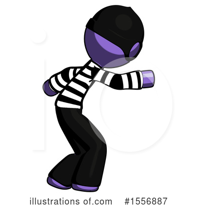 Royalty-Free (RF) Purple Design Mascot Clipart Illustration by Leo Blanchette - Stock Sample #1556887
