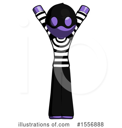Royalty-Free (RF) Purple Design Mascot Clipart Illustration by Leo Blanchette - Stock Sample #1556888