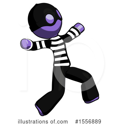 Royalty-Free (RF) Purple Design Mascot Clipart Illustration by Leo Blanchette - Stock Sample #1556889