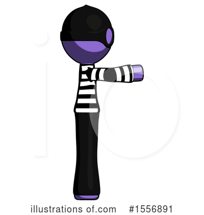 Royalty-Free (RF) Purple Design Mascot Clipart Illustration by Leo Blanchette - Stock Sample #1556891