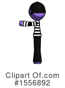 Purple Design Mascot Clipart #1556892 by Leo Blanchette