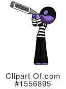 Purple Design Mascot Clipart #1556895 by Leo Blanchette