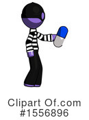 Purple Design Mascot Clipart #1556896 by Leo Blanchette