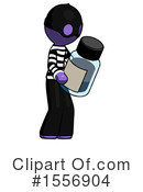 Purple Design Mascot Clipart #1556904 by Leo Blanchette