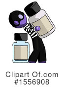 Purple Design Mascot Clipart #1556908 by Leo Blanchette
