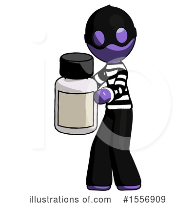 Royalty-Free (RF) Purple Design Mascot Clipart Illustration by Leo Blanchette - Stock Sample #1556909