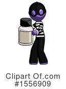 Purple Design Mascot Clipart #1556909 by Leo Blanchette
