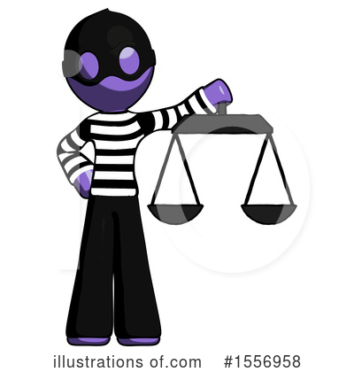 Royalty-Free (RF) Purple Design Mascot Clipart Illustration by Leo Blanchette - Stock Sample #1556958