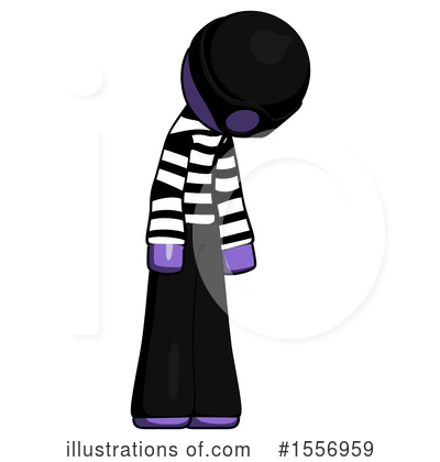 Royalty-Free (RF) Purple Design Mascot Clipart Illustration by Leo Blanchette - Stock Sample #1556959