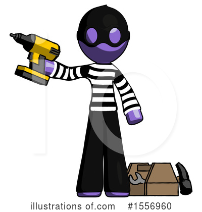 Royalty-Free (RF) Purple Design Mascot Clipart Illustration by Leo Blanchette - Stock Sample #1556960