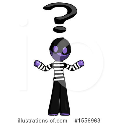 Royalty-Free (RF) Purple Design Mascot Clipart Illustration by Leo Blanchette - Stock Sample #1556963