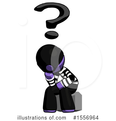 Royalty-Free (RF) Purple Design Mascot Clipart Illustration by Leo Blanchette - Stock Sample #1556964