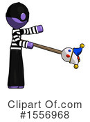 Purple Design Mascot Clipart #1556968 by Leo Blanchette