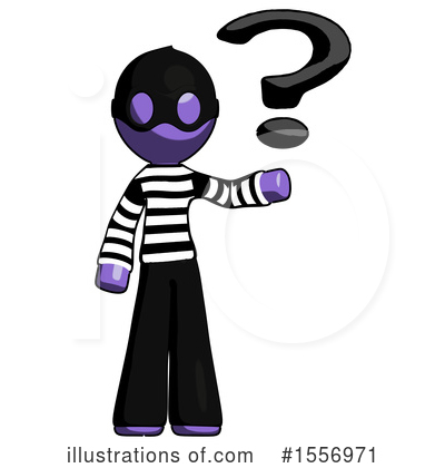 Royalty-Free (RF) Purple Design Mascot Clipart Illustration by Leo Blanchette - Stock Sample #1556971