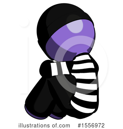 Royalty-Free (RF) Purple Design Mascot Clipart Illustration by Leo Blanchette - Stock Sample #1556972