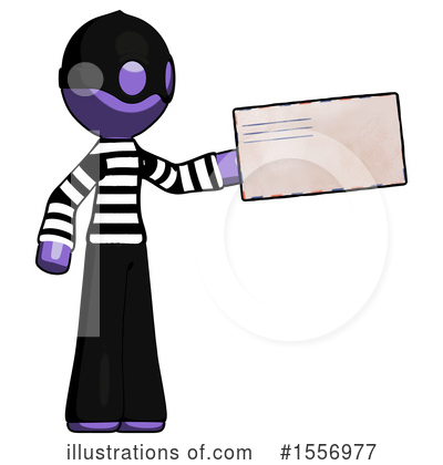 Royalty-Free (RF) Purple Design Mascot Clipart Illustration by Leo Blanchette - Stock Sample #1556977