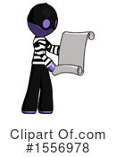 Purple Design Mascot Clipart #1556978 by Leo Blanchette