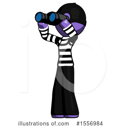 Royalty-Free (RF) Purple Design Mascot Clipart Illustration by Leo Blanchette - Stock Sample #1556984