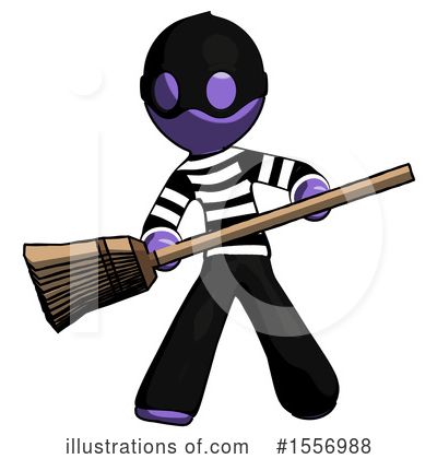 Royalty-Free (RF) Purple Design Mascot Clipart Illustration by Leo Blanchette - Stock Sample #1556988