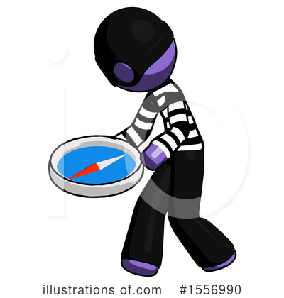 Royalty-Free (RF) Purple Design Mascot Clipart Illustration by Leo Blanchette - Stock Sample #1556990