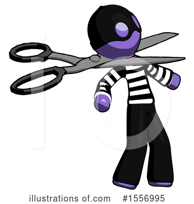 Royalty-Free (RF) Purple Design Mascot Clipart Illustration by Leo Blanchette - Stock Sample #1556995