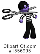 Purple Design Mascot Clipart #1556995 by Leo Blanchette