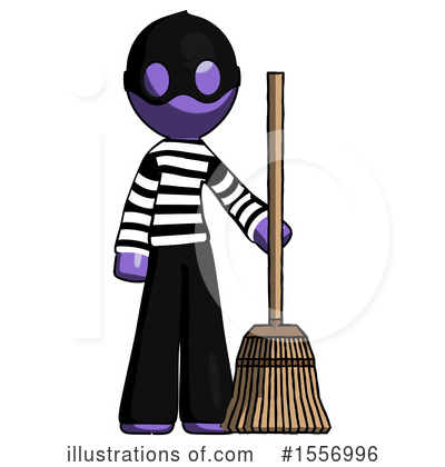 Royalty-Free (RF) Purple Design Mascot Clipart Illustration by Leo Blanchette - Stock Sample #1556996