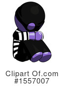 Purple Design Mascot Clipart #1557007 by Leo Blanchette