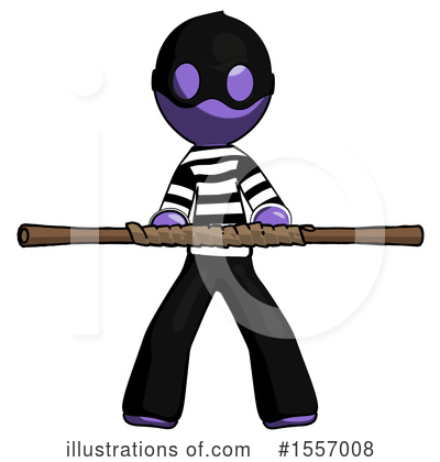 Royalty-Free (RF) Purple Design Mascot Clipart Illustration by Leo Blanchette - Stock Sample #1557008