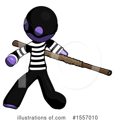 Royalty-Free (RF) Purple Design Mascot Clipart Illustration by Leo Blanchette - Stock Sample #1557010