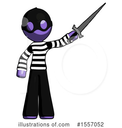 Royalty-Free (RF) Purple Design Mascot Clipart Illustration by Leo Blanchette - Stock Sample #1557052