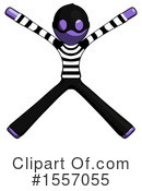 Purple Design Mascot Clipart #1557055 by Leo Blanchette