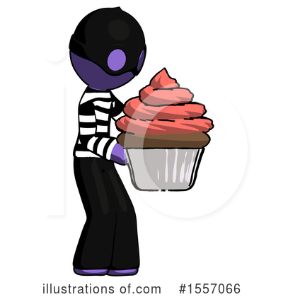 Royalty-Free (RF) Purple Design Mascot Clipart Illustration by Leo Blanchette - Stock Sample #1557066