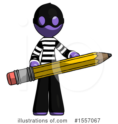 Royalty-Free (RF) Purple Design Mascot Clipart Illustration by Leo Blanchette - Stock Sample #1557067