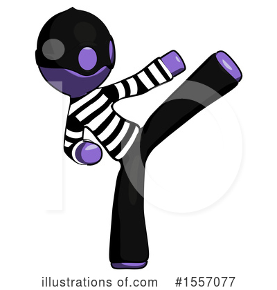Royalty-Free (RF) Purple Design Mascot Clipart Illustration by Leo Blanchette - Stock Sample #1557077