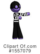 Purple Design Mascot Clipart #1557079 by Leo Blanchette