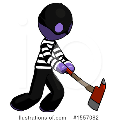 Royalty-Free (RF) Purple Design Mascot Clipart Illustration by Leo Blanchette - Stock Sample #1557082